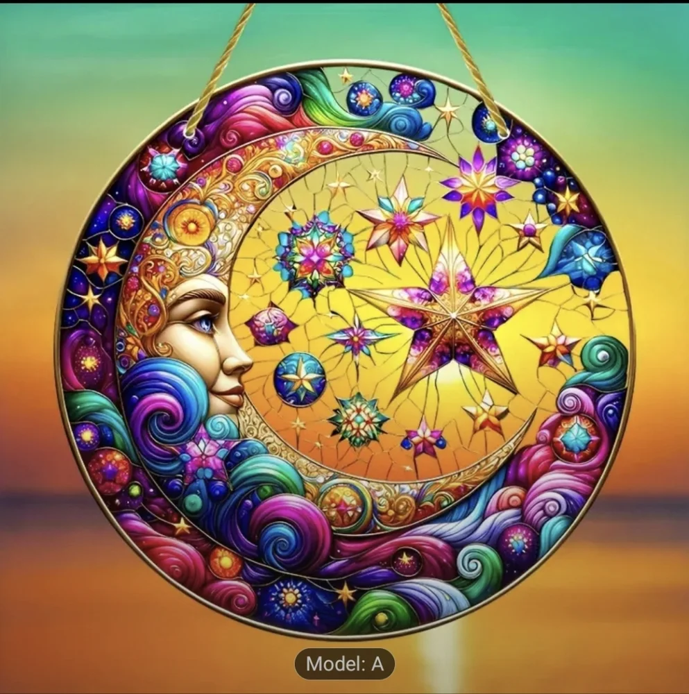 Celestial Acrylic Suncatcher
